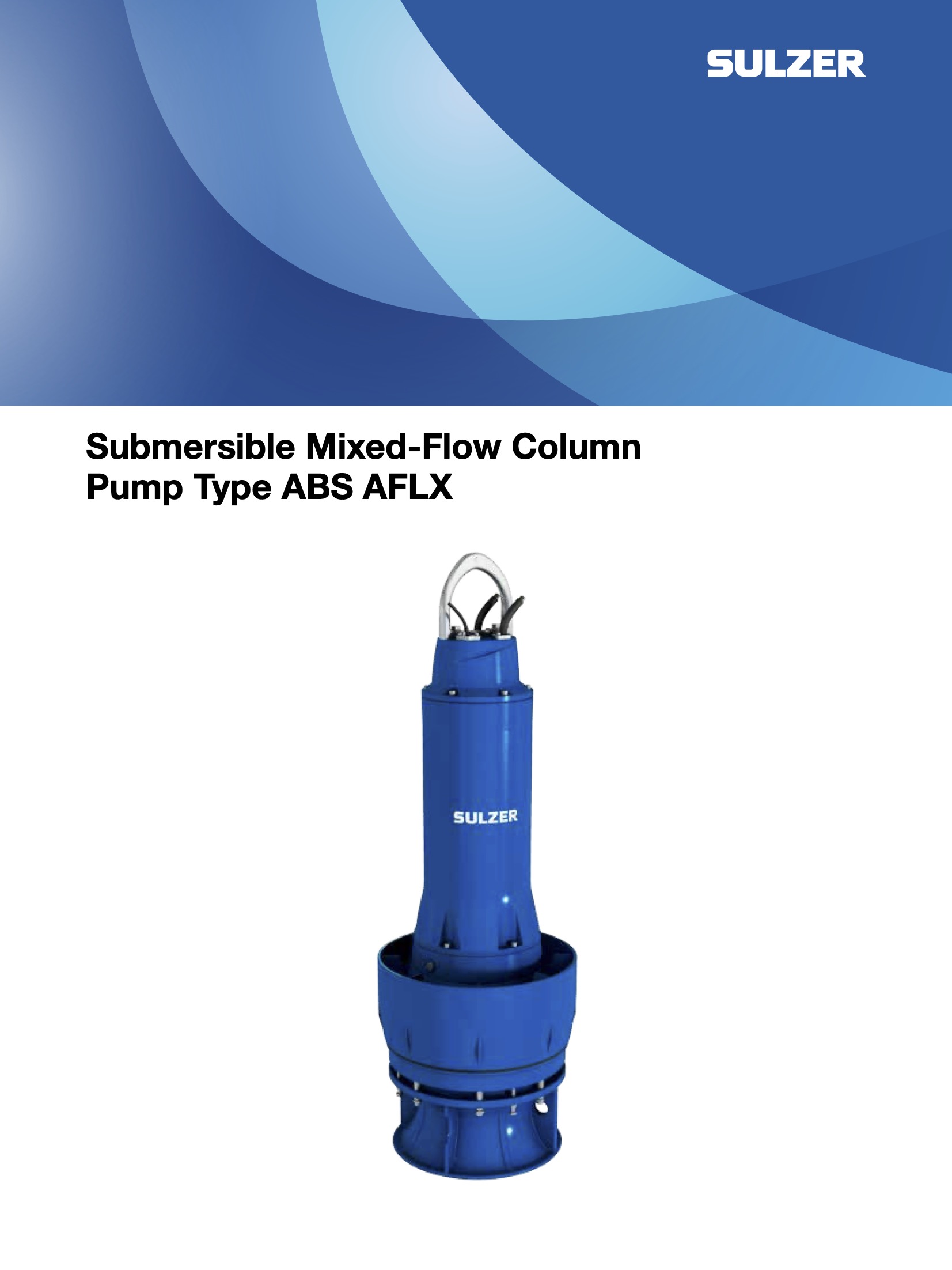 Axial flow pumps brochure